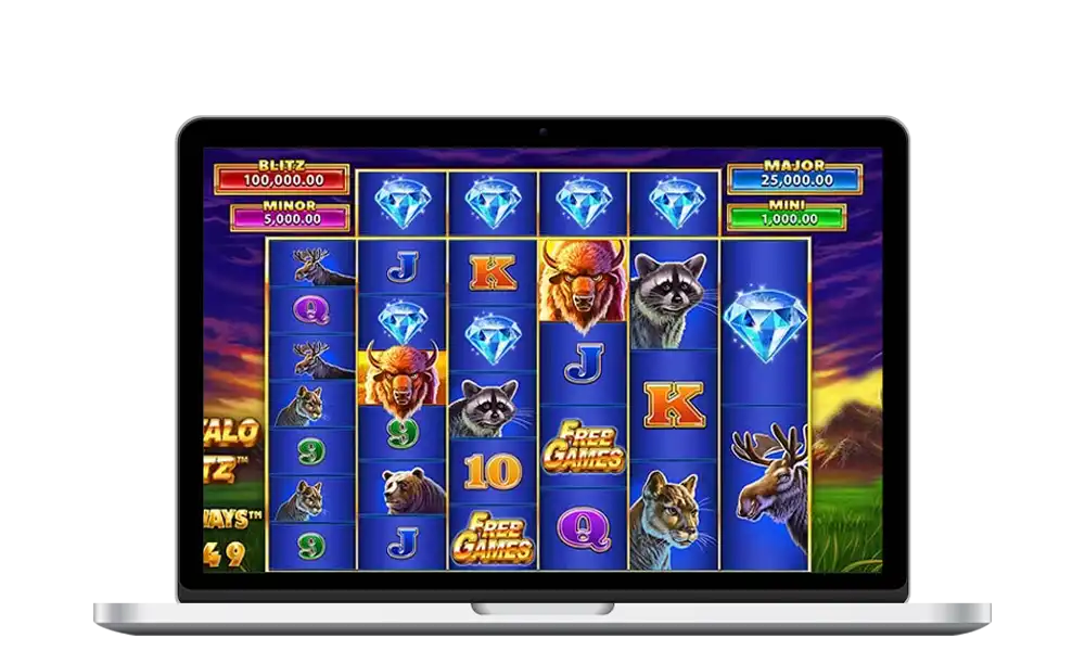 buffalo blitz game from Playtech